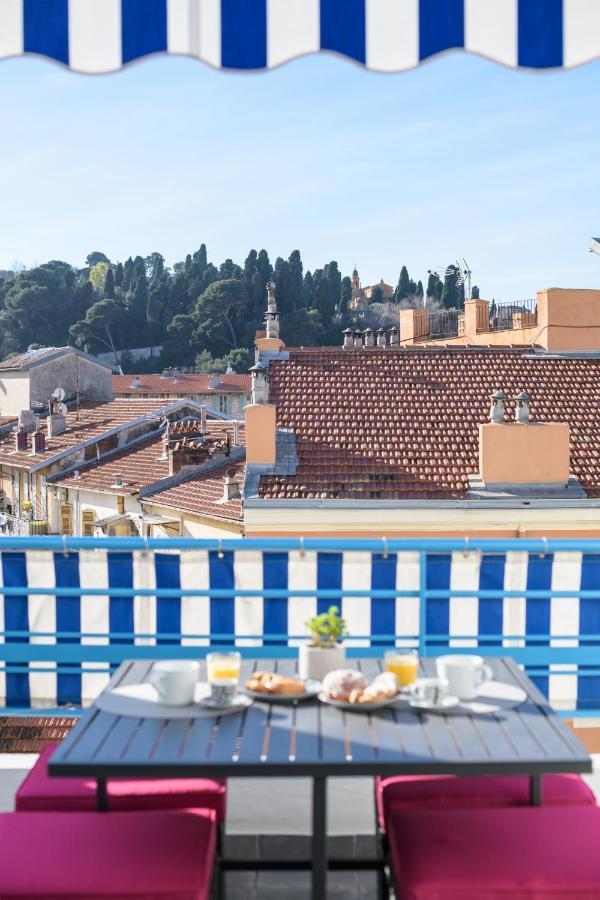 SMARTBNB - Dernier étage - Terrasse à ciel ouvert - Garibaldi Niza Exterior foto